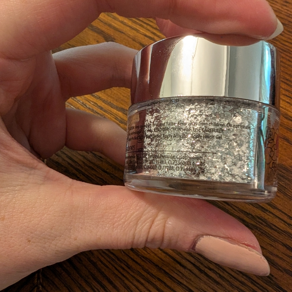 Silver Glitter Dip